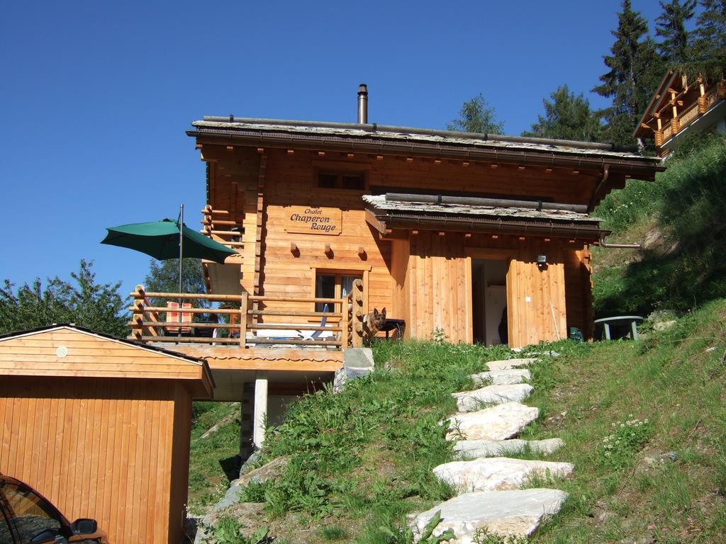 Chalet Chaperon Rouge Nendaz Esterno foto